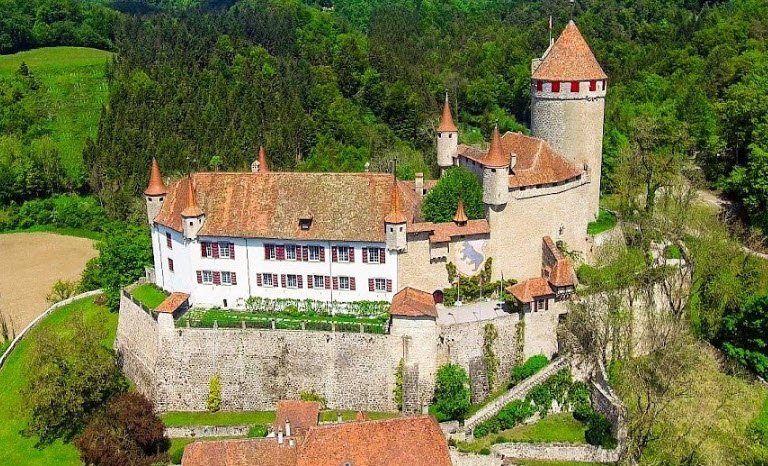 Lucens Castle, Lucens, Switzerland
